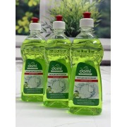 Domi Dishwashing Liquid Green Apple 500 мл засіб для миття посуду з ароматом зеленого яблука